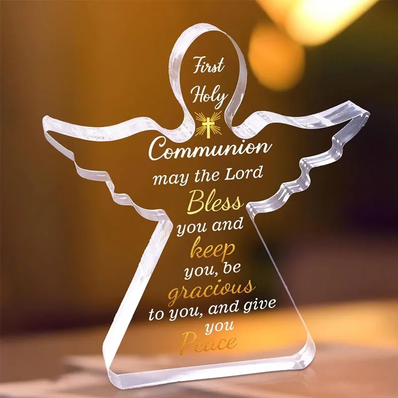 Clear Acrylic Angel Memorial Gifts 2