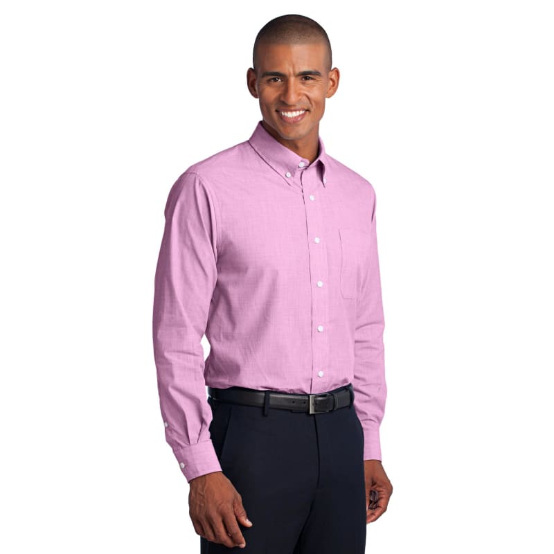 Port Authority Crosshatch Easy Care Shirt. 15