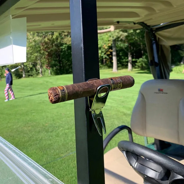 Magnetic Golf Cigar Clamp Cart Holder 6