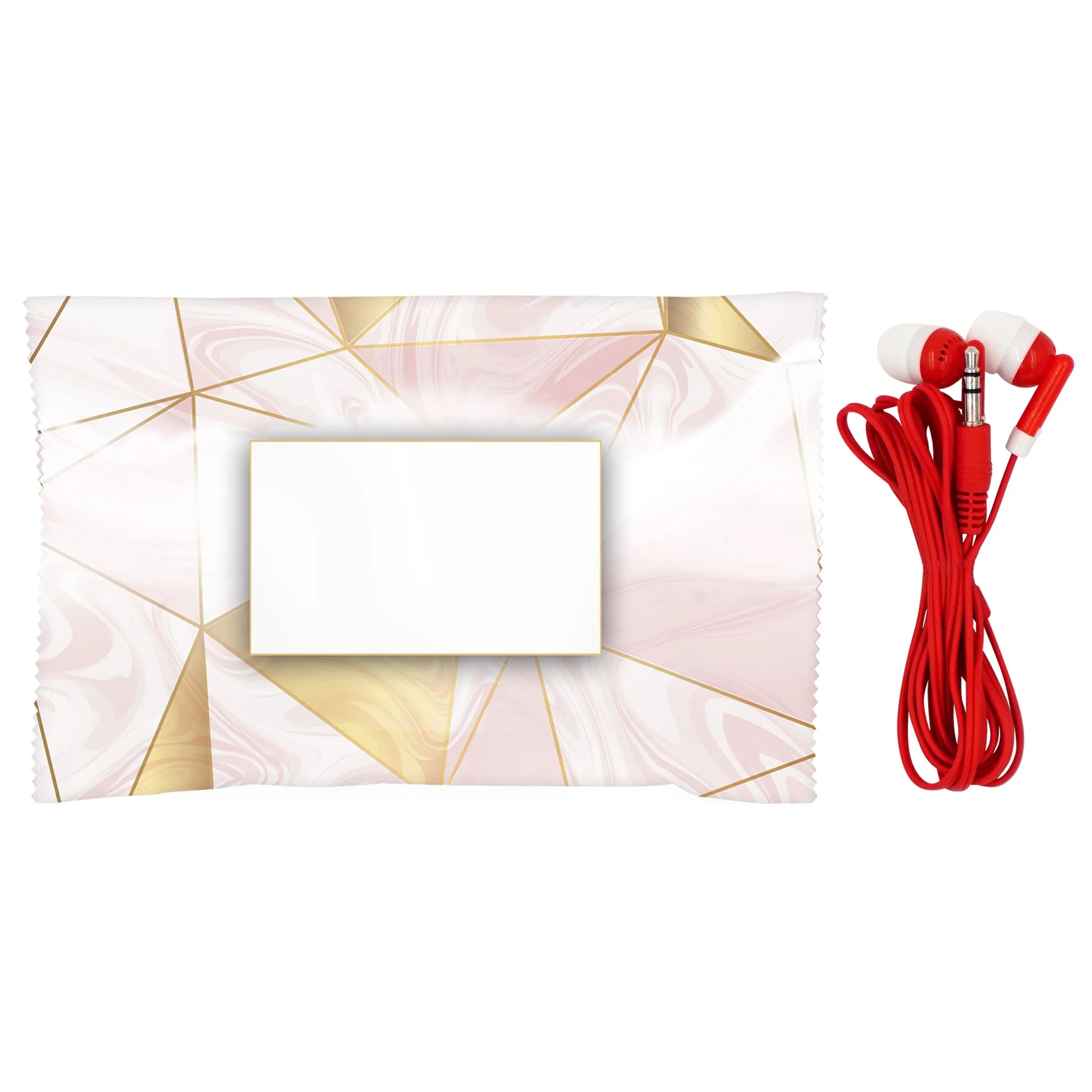 Marble Wrapped Up Ear Bud Set 18
