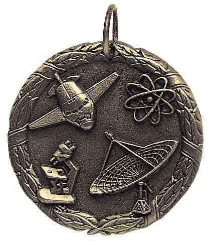Science XR100 Series Medal, 1 1/4" 2