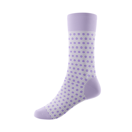 Full Dye Sublimation Poly Spandex Calf Socks 3