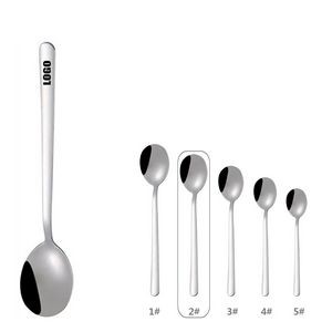 6.49 Inch Silver Dessert Coffee Spoon 16