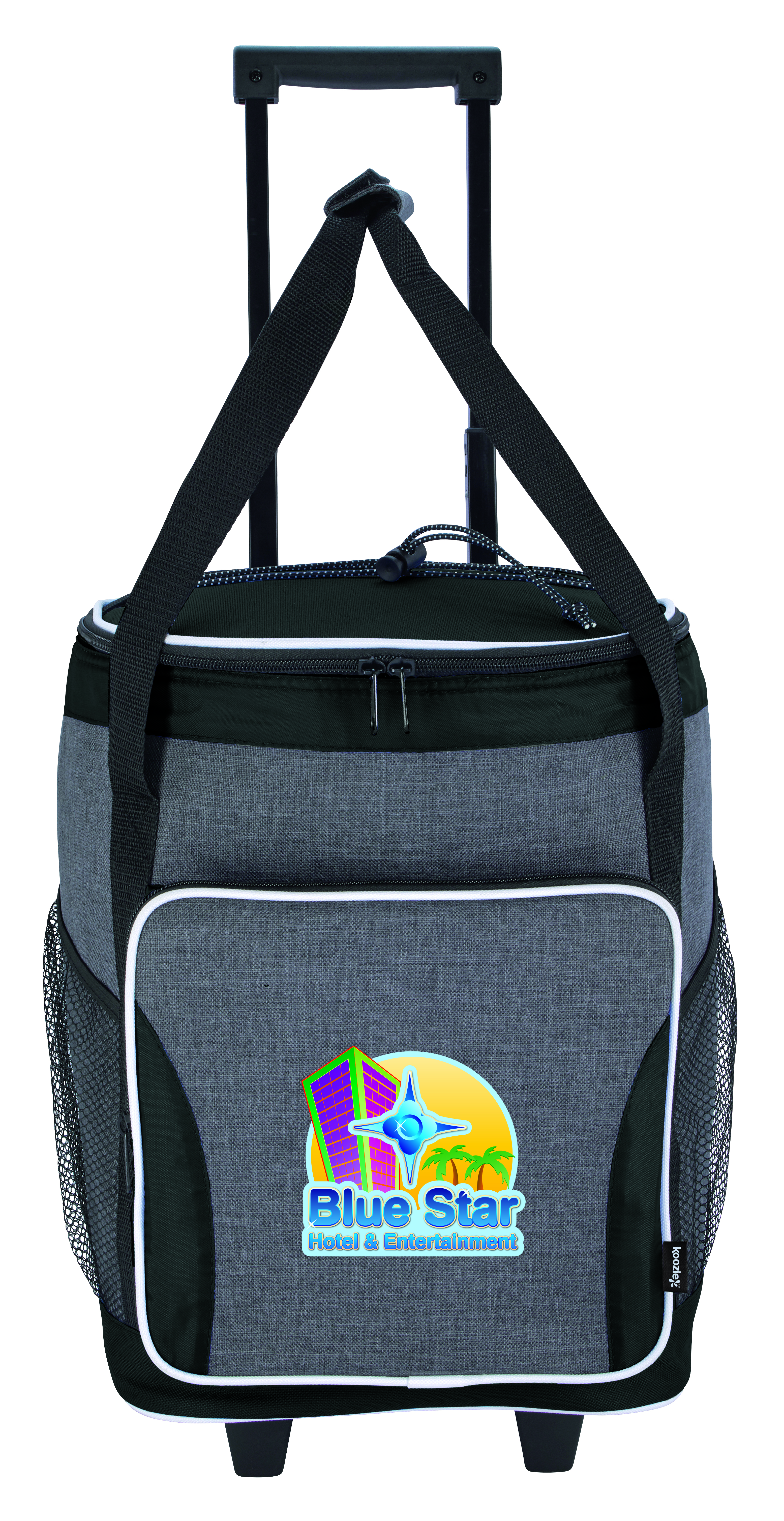 Two-Tone Tailgate Rolling Cooler