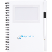 FSC® Mix 5.5" x 7" Star Spiral Notebook with Pen 56