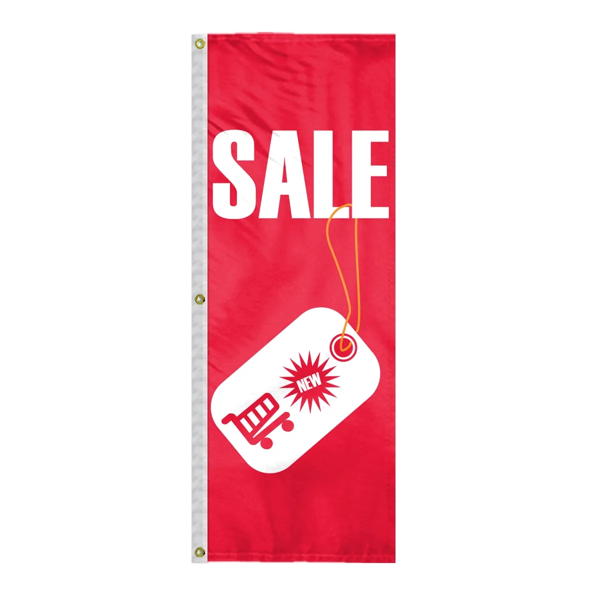 8' x 28" Vertical Limited Edition Design Flag 10