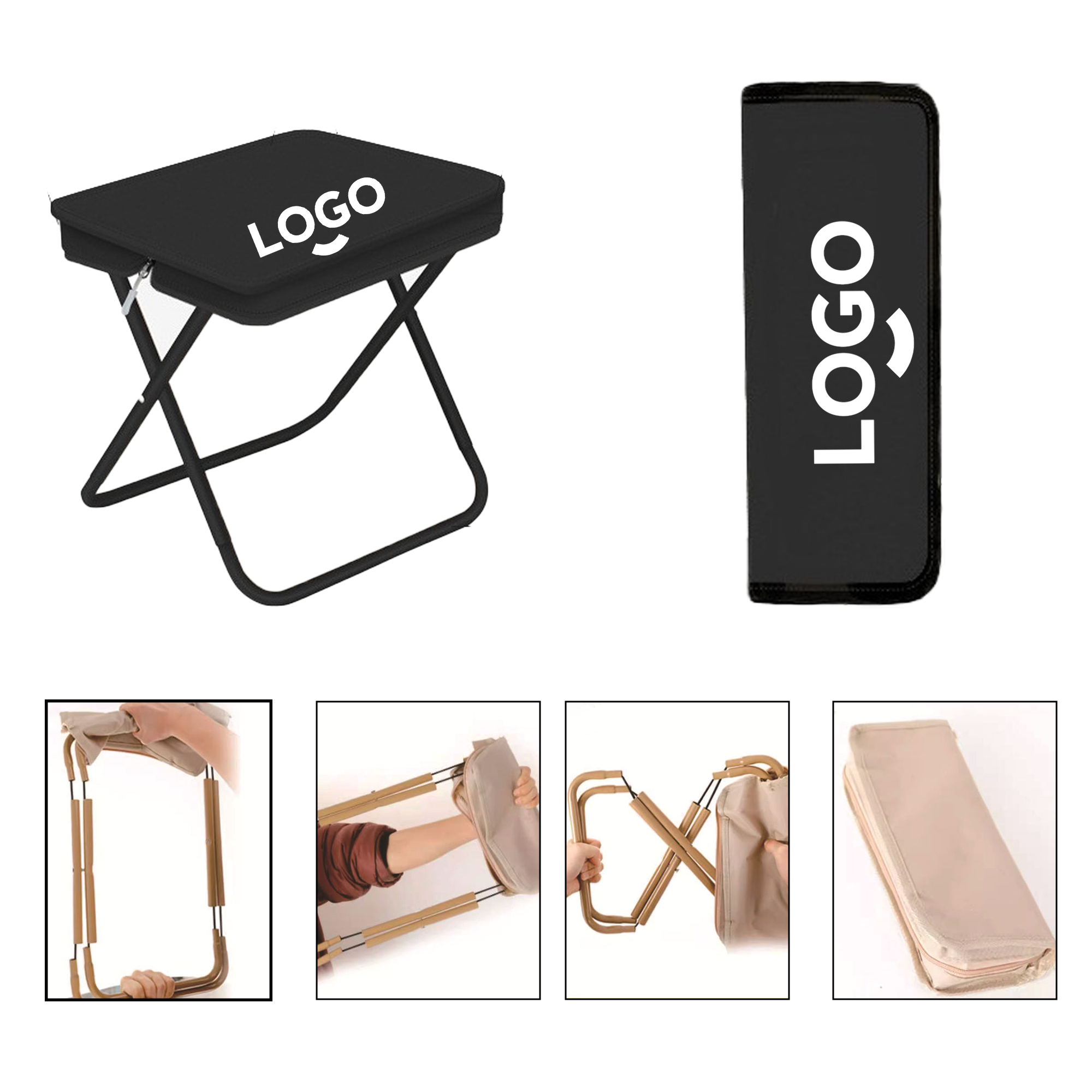 Lightweight Portable Folding Stool 4
