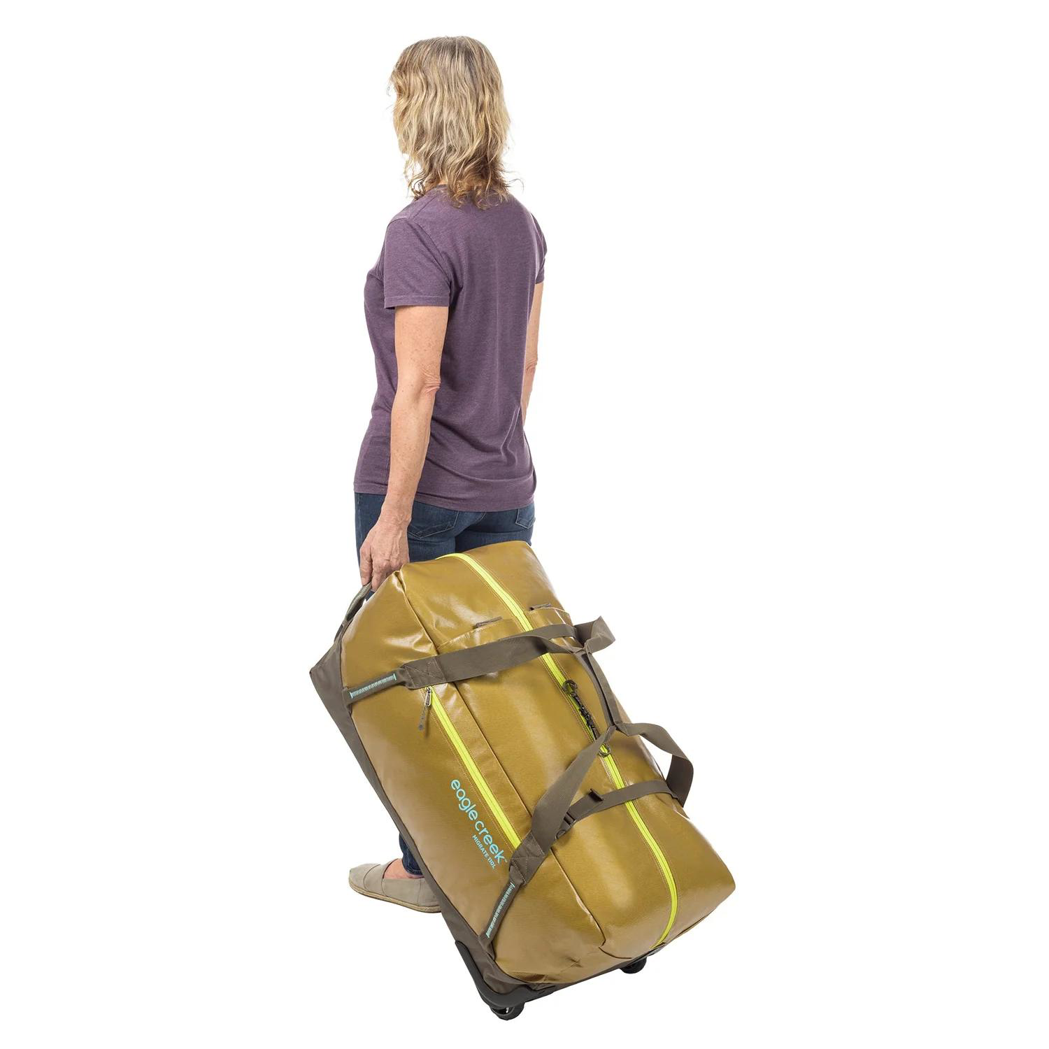 Eagle Creek® Recycled Migrate 110L Wheeled Duffel Bag 2