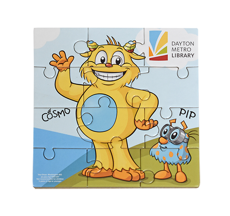 12 Pieces - 5" x 5" - Small Puzzle 2