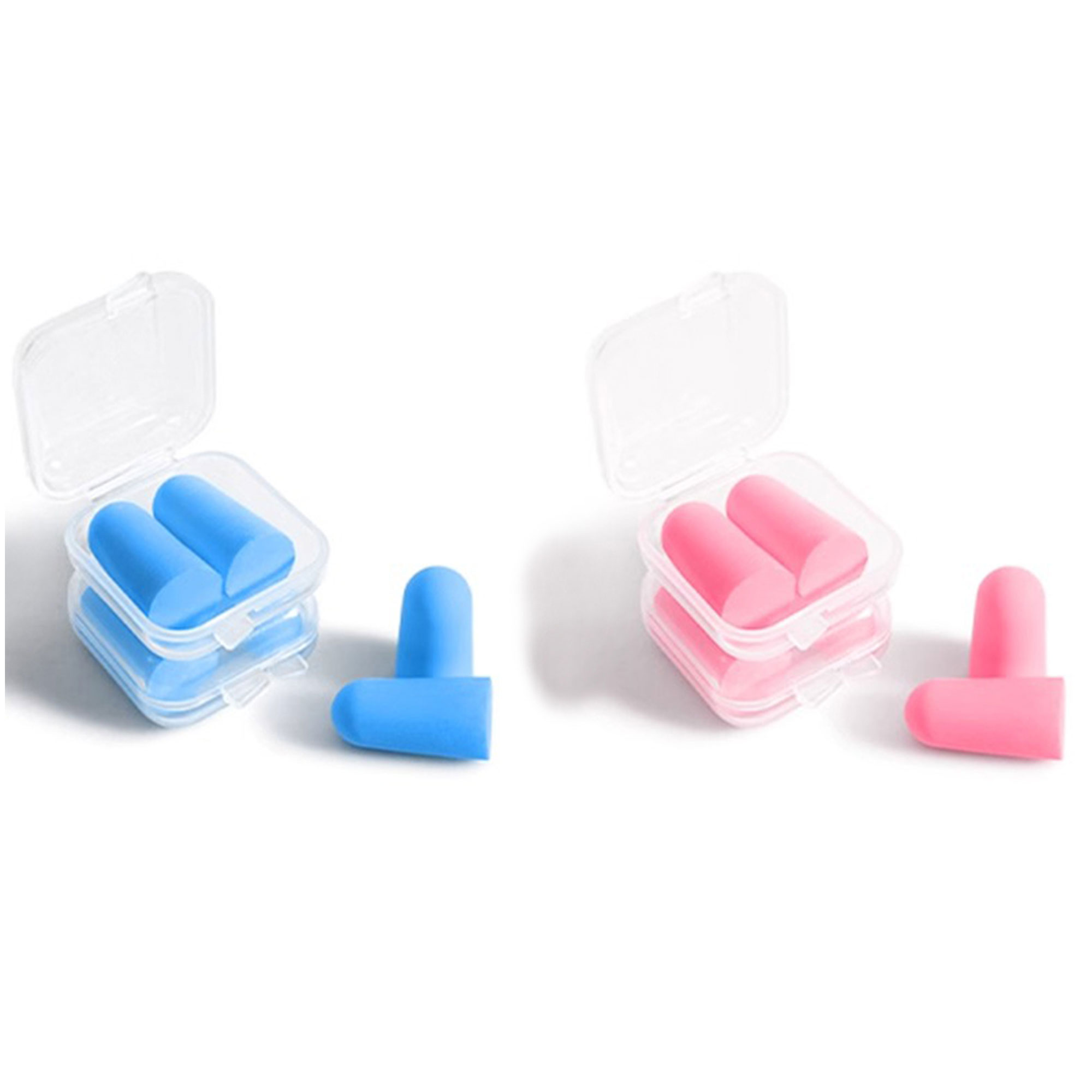 Soft Foam Earplugs With Individual Cases 3