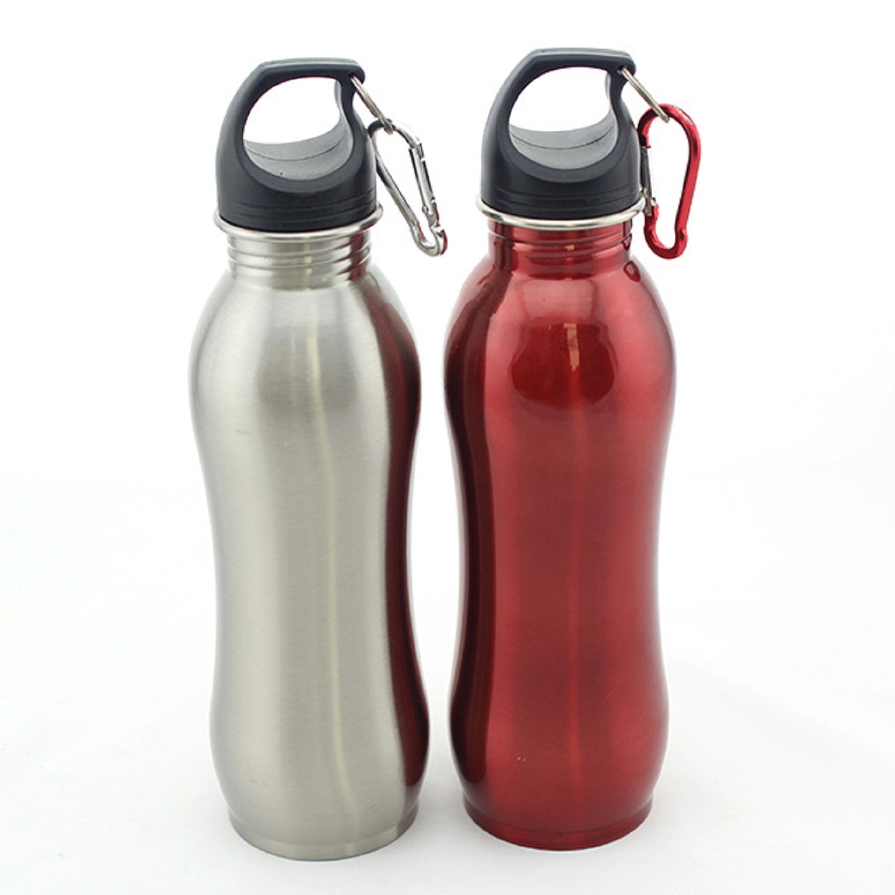 24 OZ Single Wall Metal Sport Water Bottle, custom water bottle with logo imprint 2