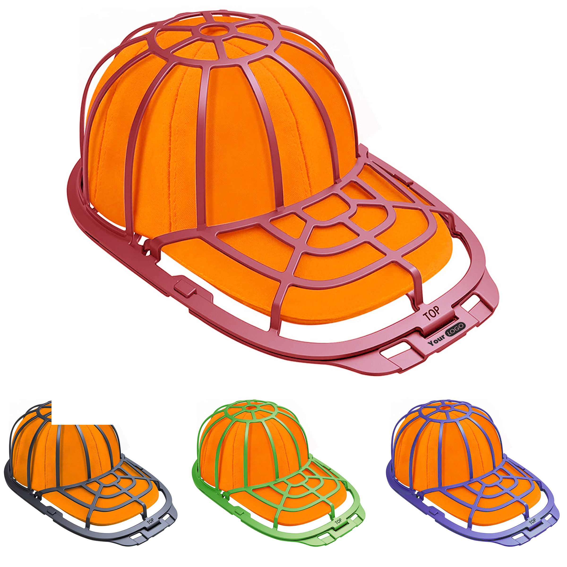 Plastic Durable Anti-Deformation Hat Frame For Travel And Storage 2