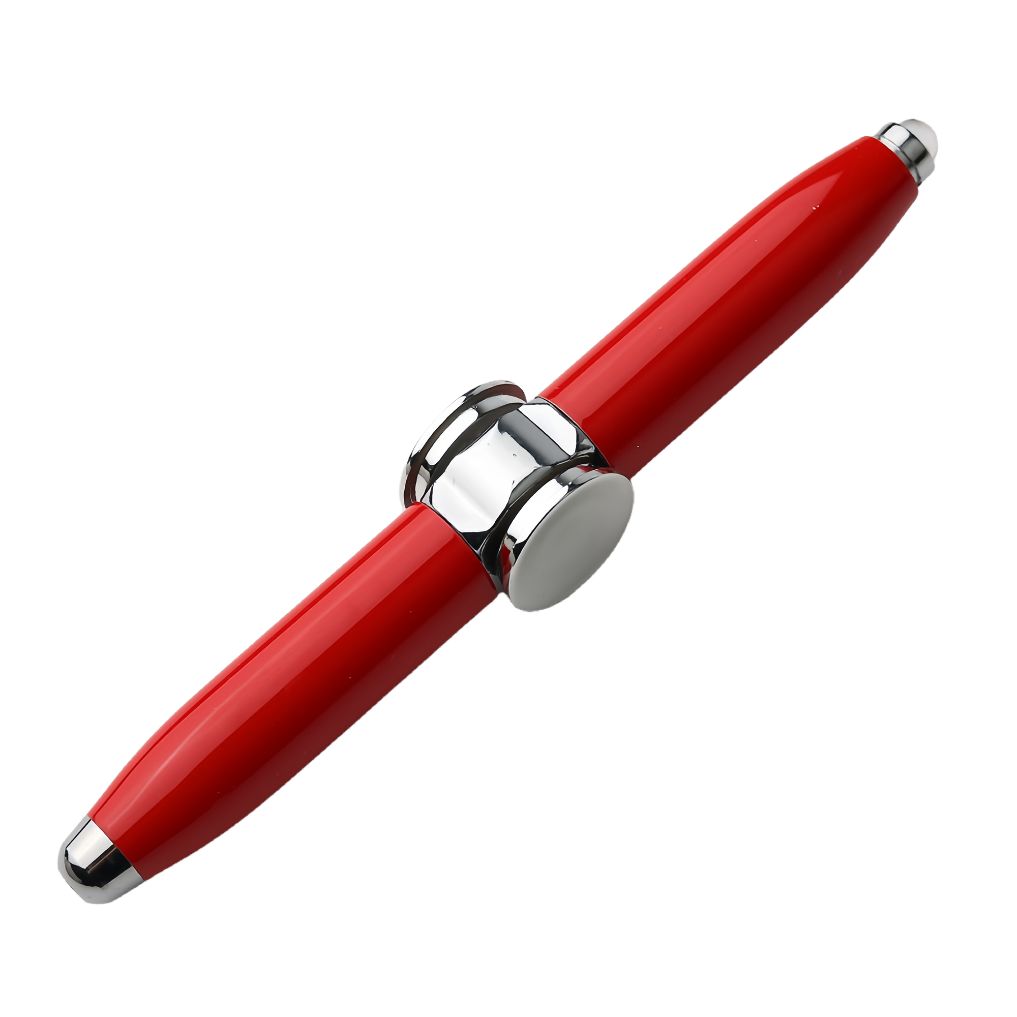 LED Fidget Spinner Pen - Multifunctional Metal Ballpoint Pen for Stress Relief 7