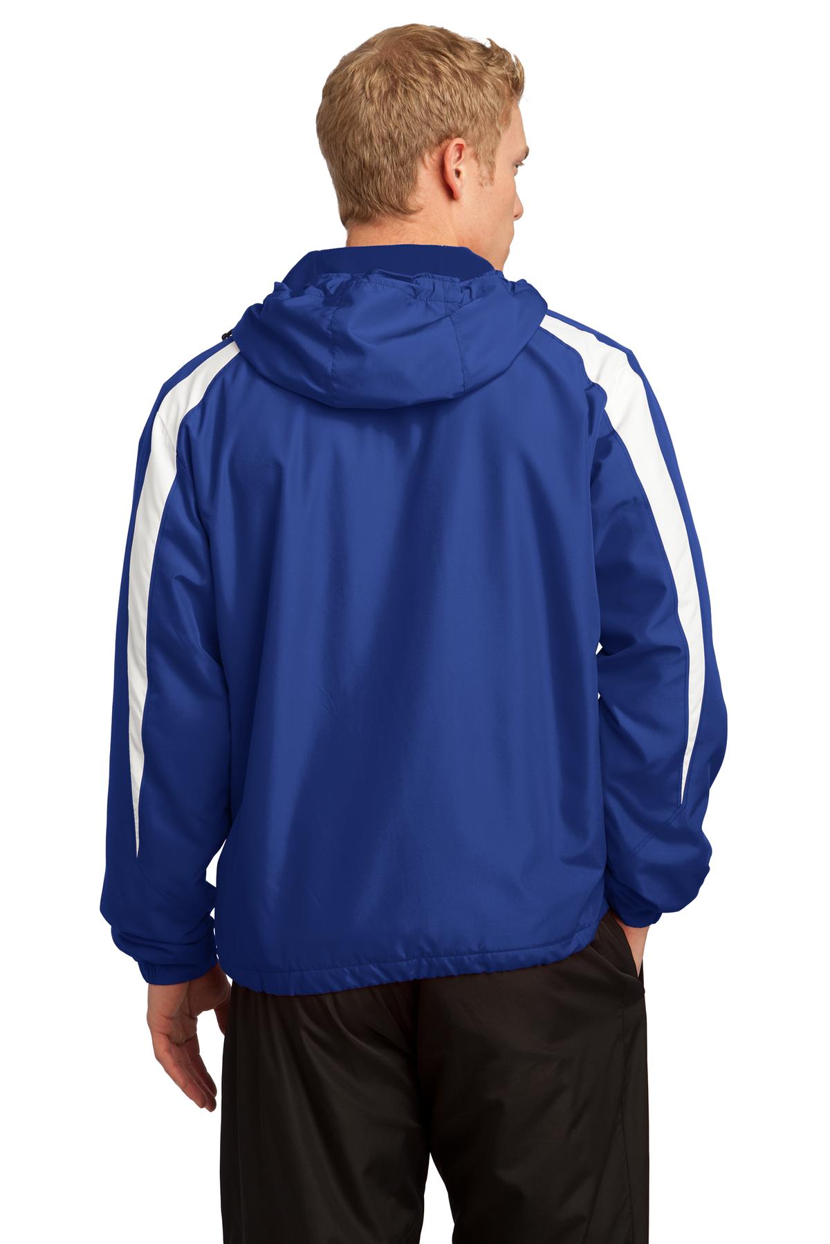 Sport-Tek Fleece-Lined Colorblock Jacket. JST81 18
