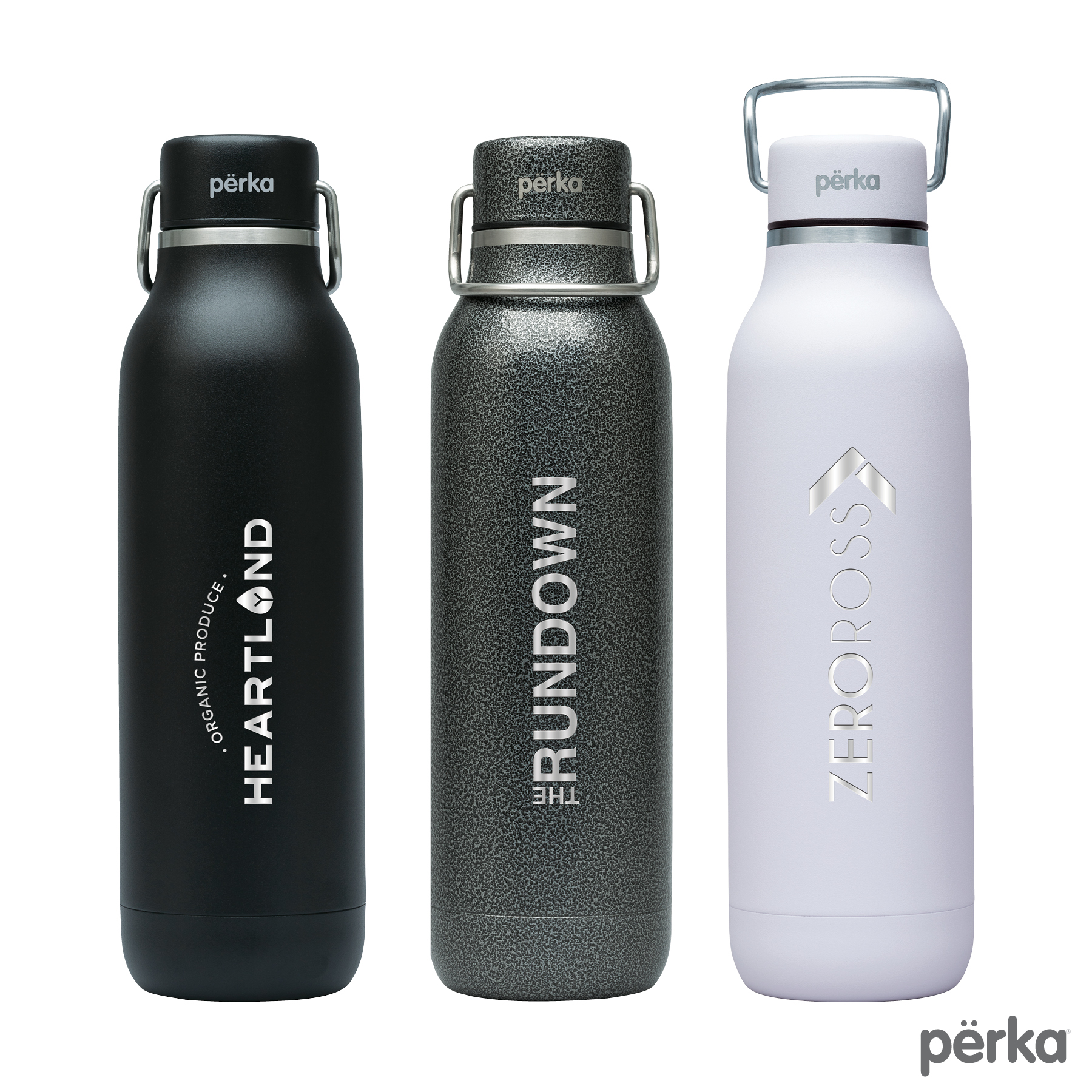 Perka®  Dashing 20 oz. Double Wall Stainless Steel Bottle 6