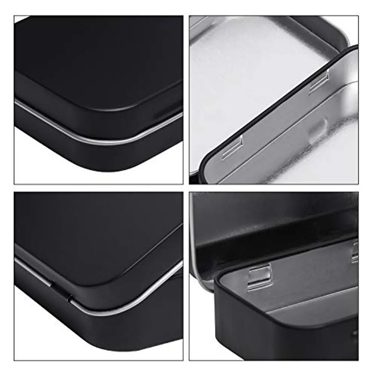Small Portable Metal Mini Rectangular Box 6