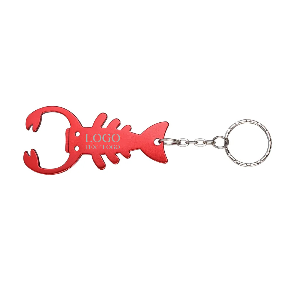 Lobster Shape Bottle Opener Key Chain 9