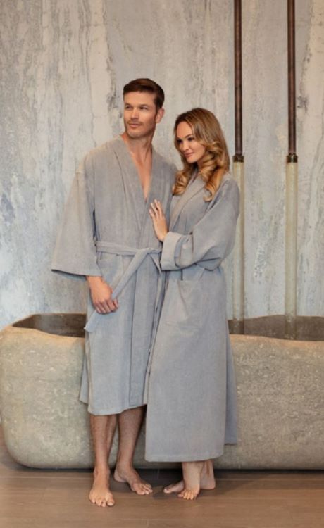 Kimono Collar Bathrobe 2