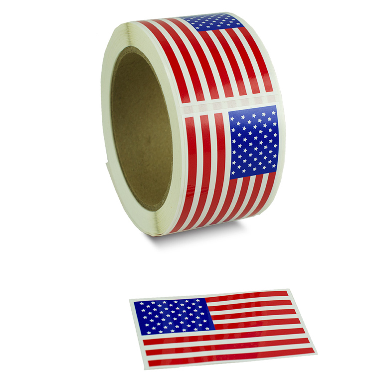 USA Flag Label (3" x 2") 2