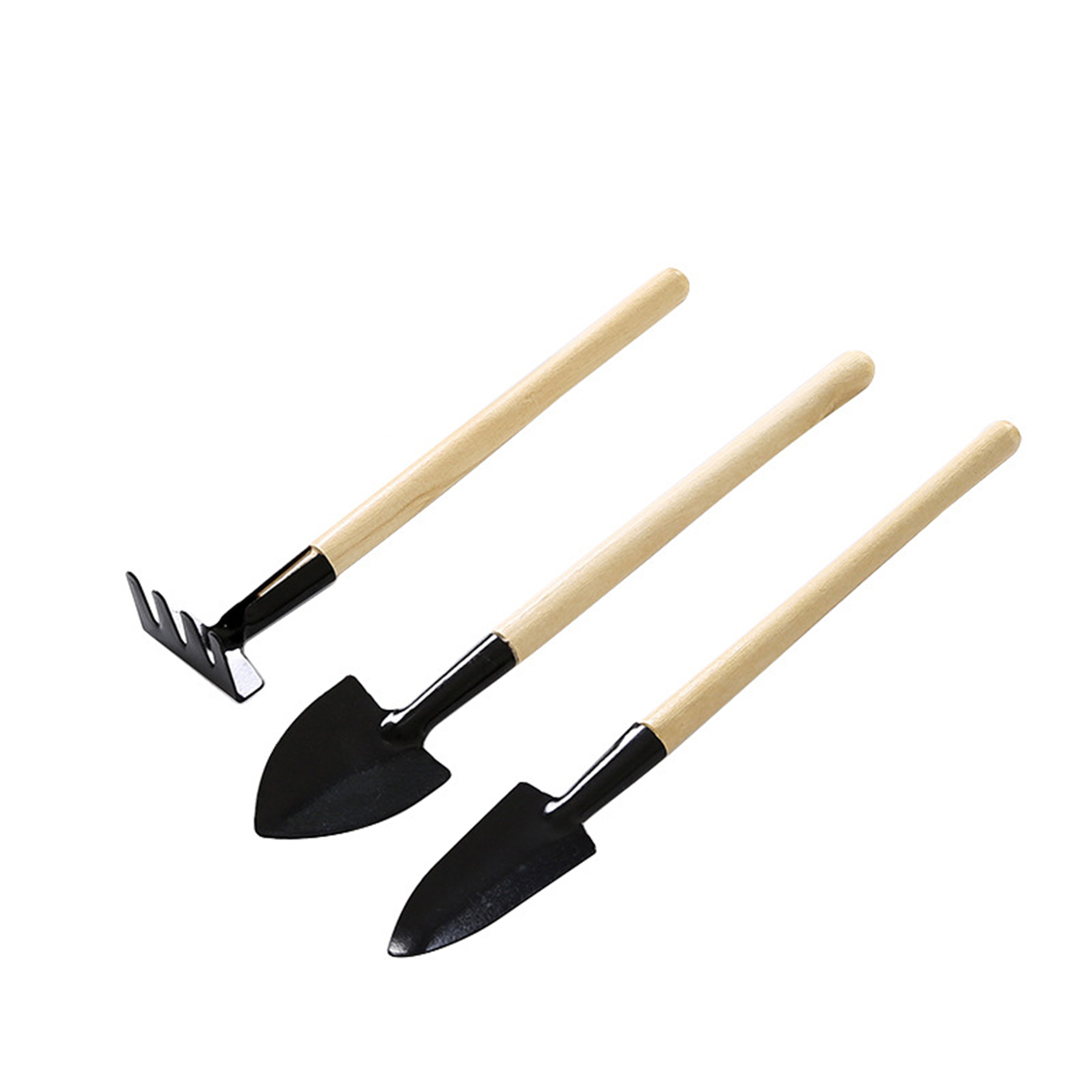 Garden Tool Set Shovel Rake Spade 3