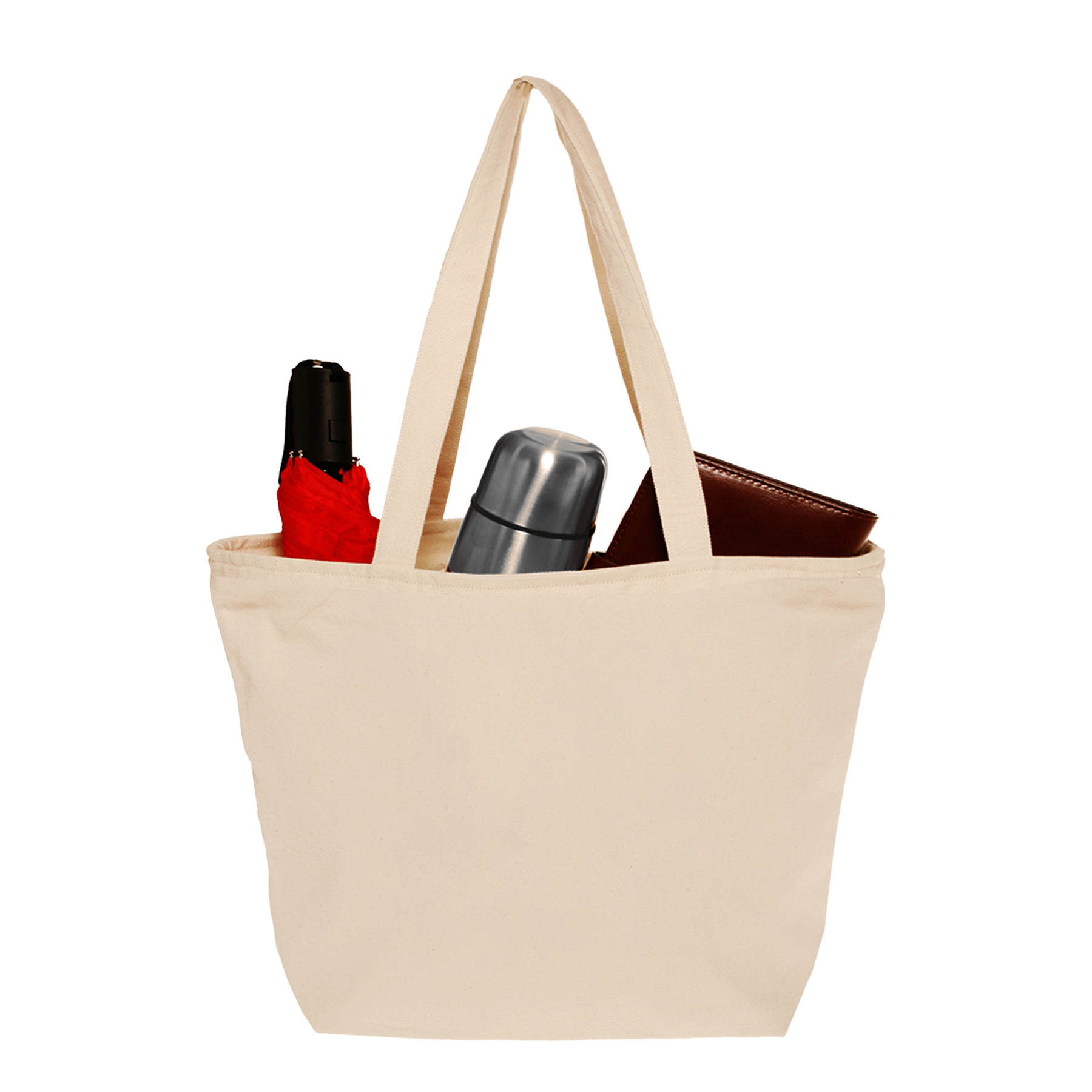 Abandi Canvas Tote Bag, custom tote bag with logo imprint 3