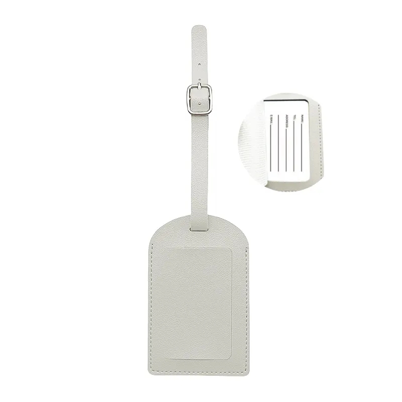 Dual Flip Multifunctional Thickened PU Luggage Tag 7