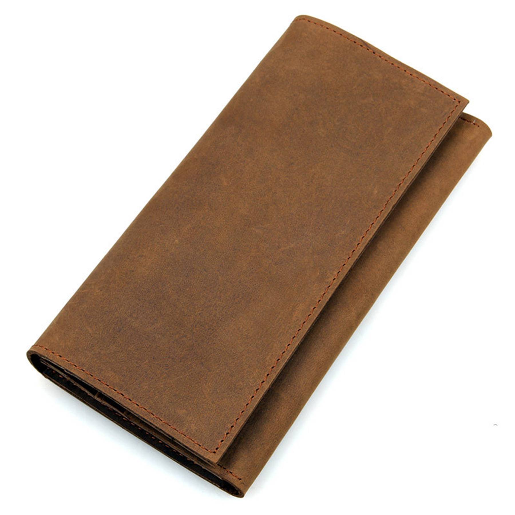 Leather Theftproof Messenger Wallet 4