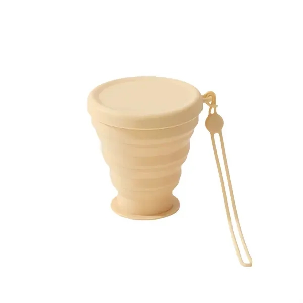 Portable Silicone Water Cup - 7oz Foldable Design 1
