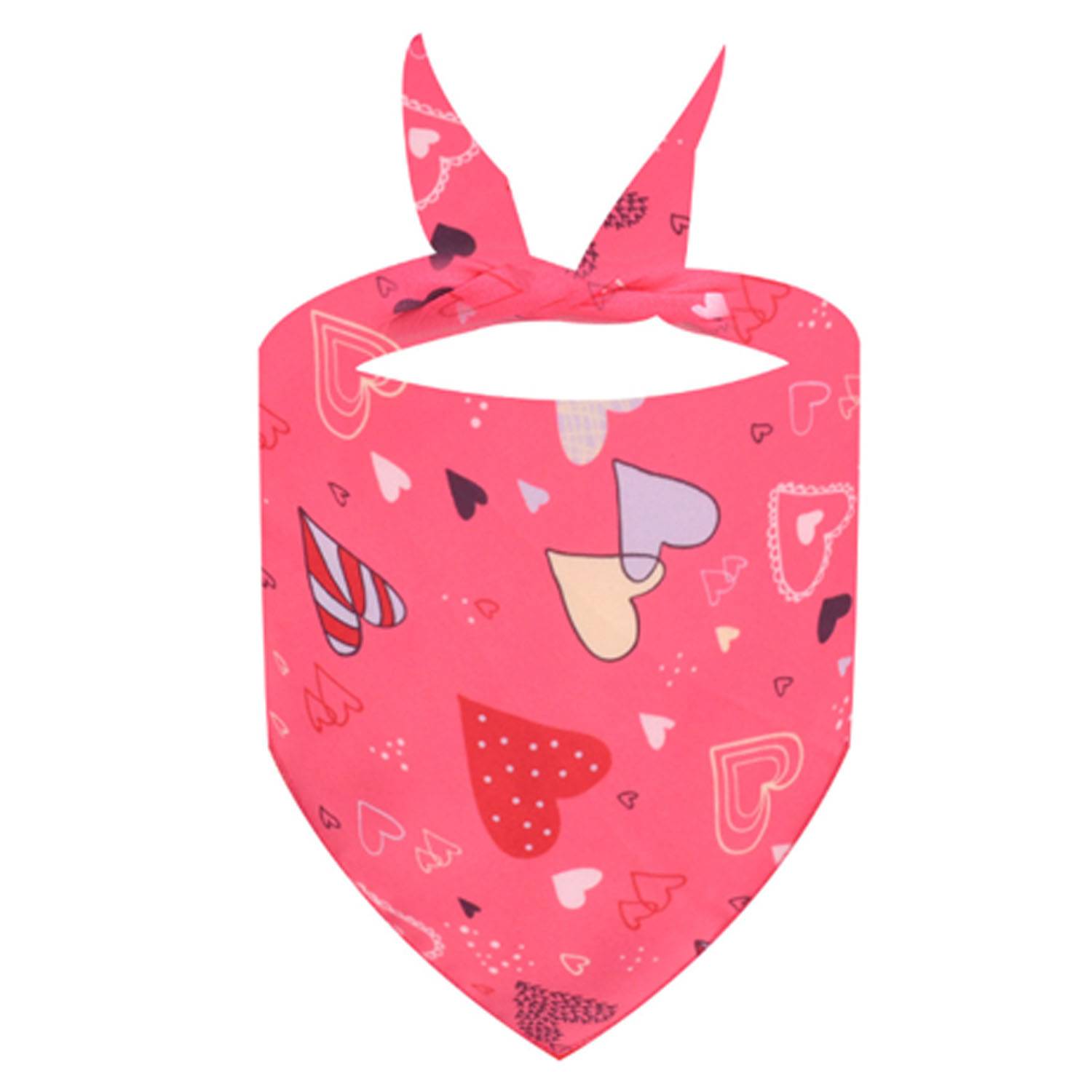 X-Large Full Color Custom Polyester Dog Bandanas 7