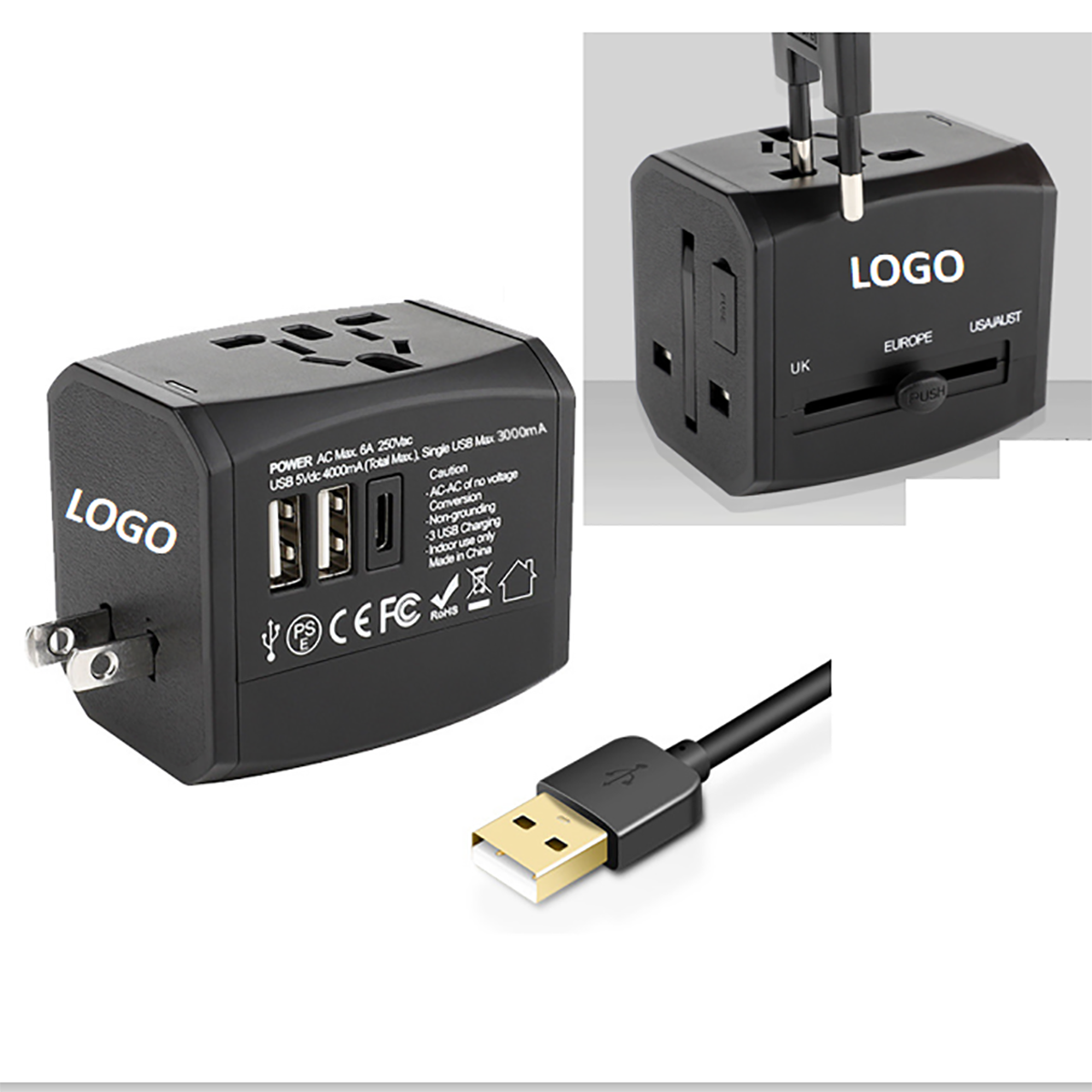 Universal International Travel Power Adapter 1