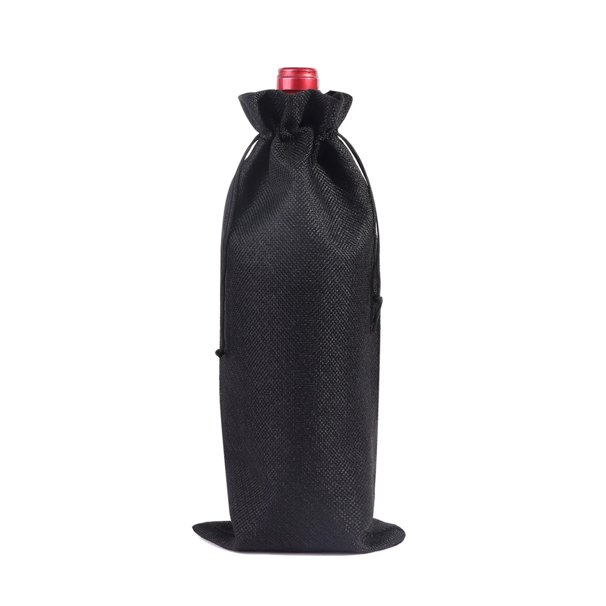 Reusable Wine Gift Bags with Drawstrings 11