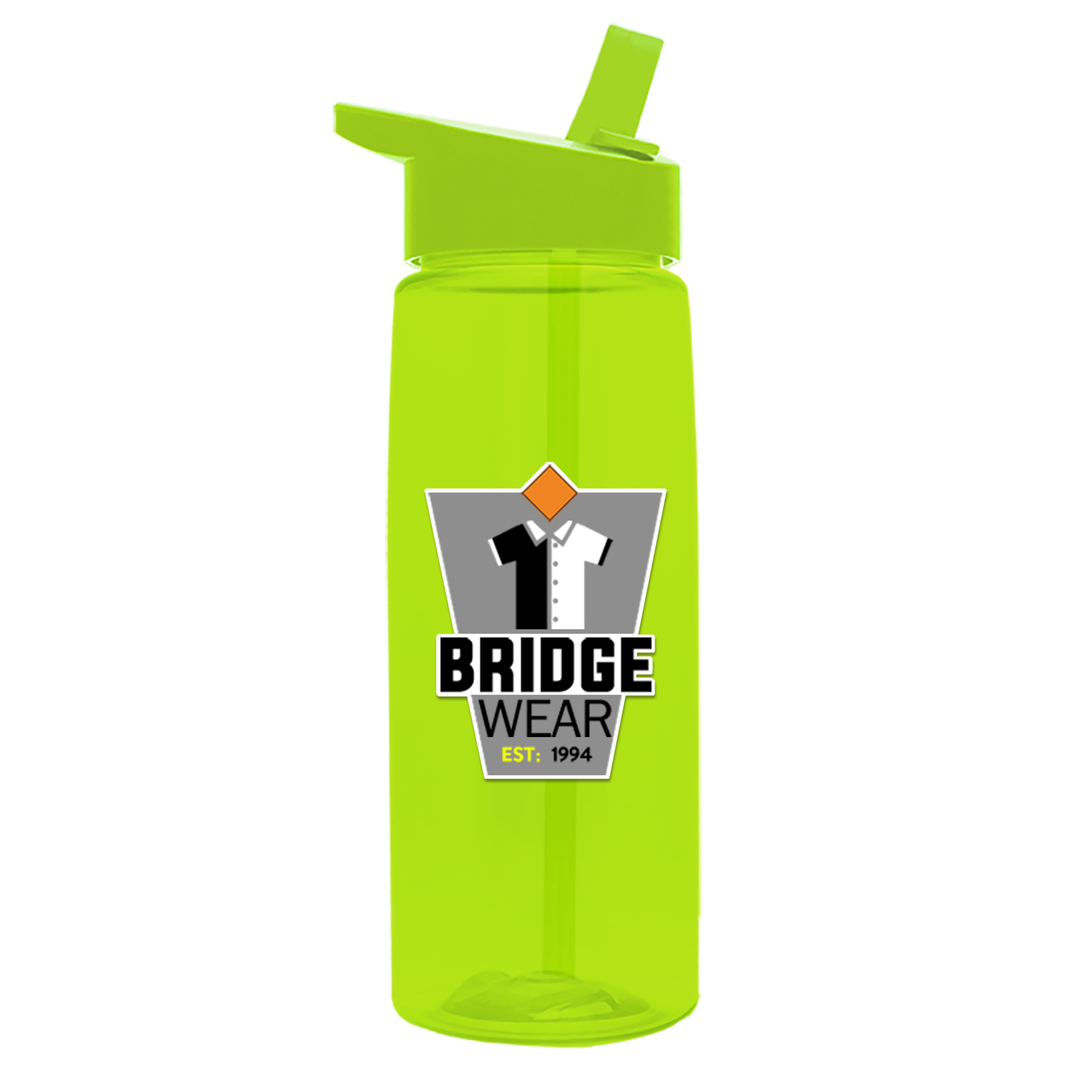 Garyline® Flair Tritan® Bottle with Flip-Straw Lid - 26 oz. 707