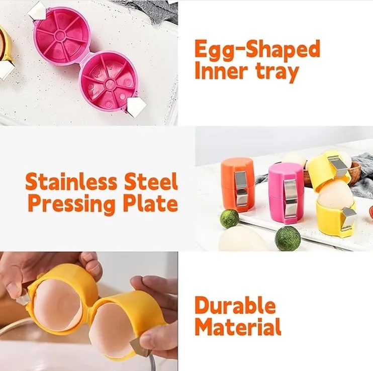 Stainless Steel Egg Cracker and Separator 5