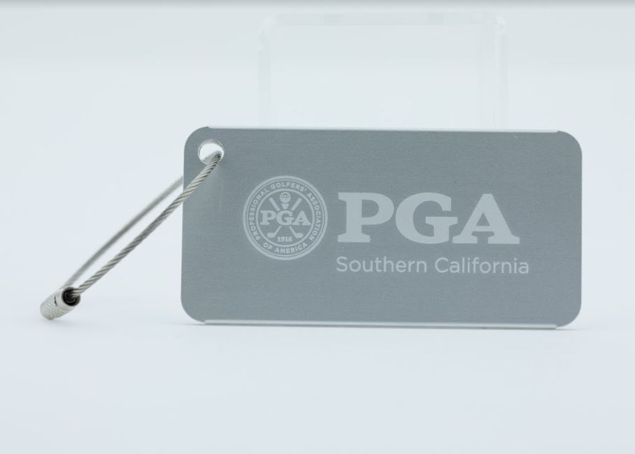 Madison Aluminum Luggage Tag (Silver) 3