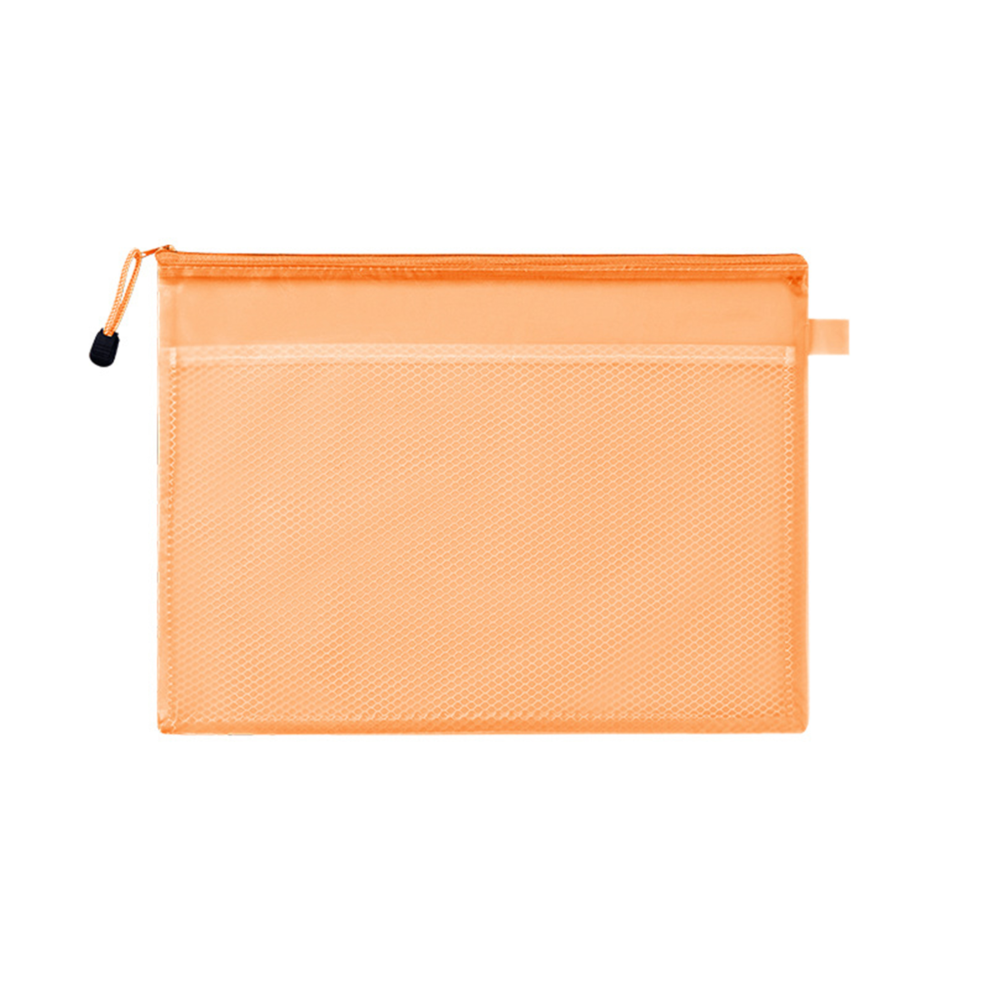 Frosted PVC Zipper A4 Document Storage Pouch 9.06" X 13" 2