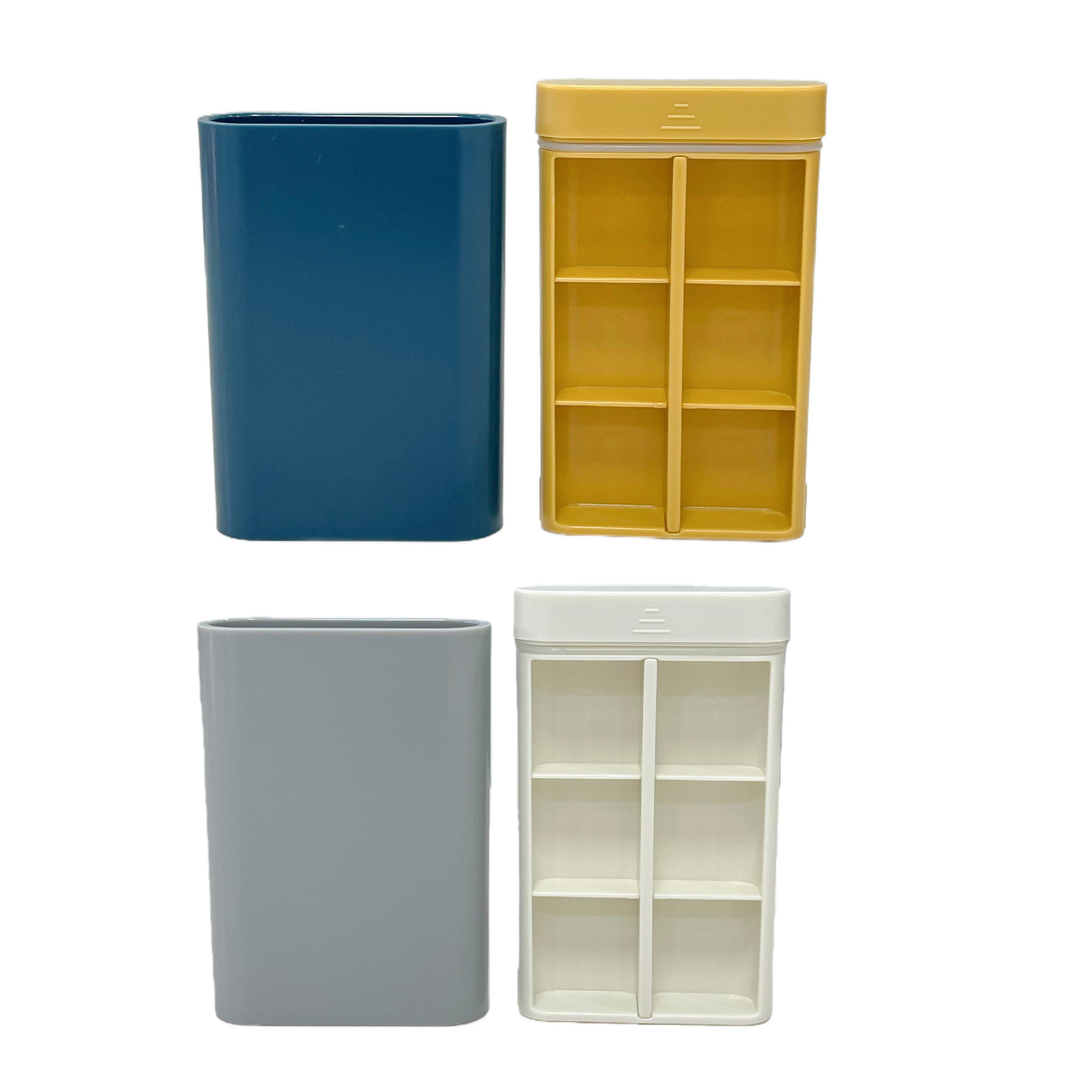 Convenient Multi-Grid Pill Organizer 4