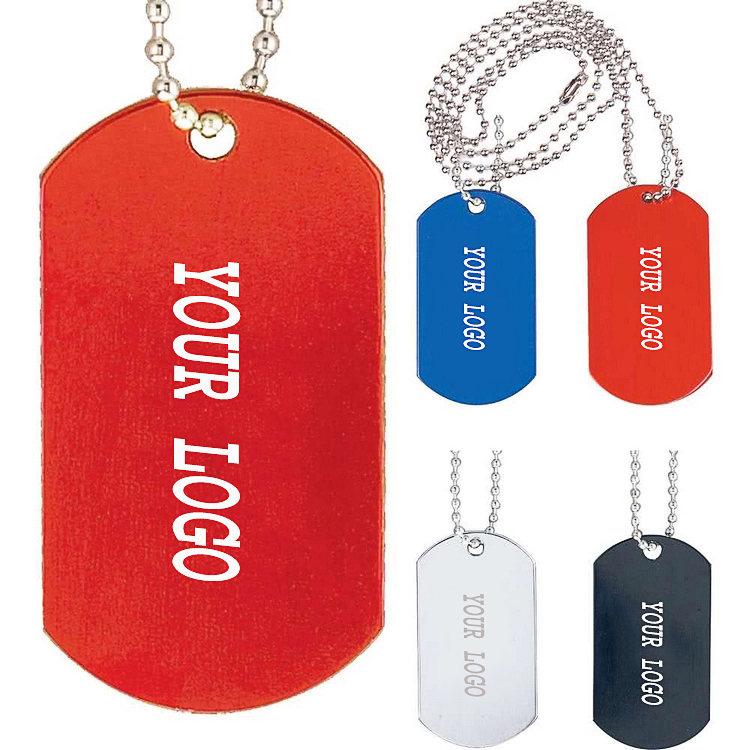 Dog Tags with ball chain 2