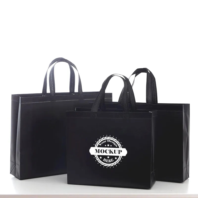 Two Tone Non Woven Tote Bag 9