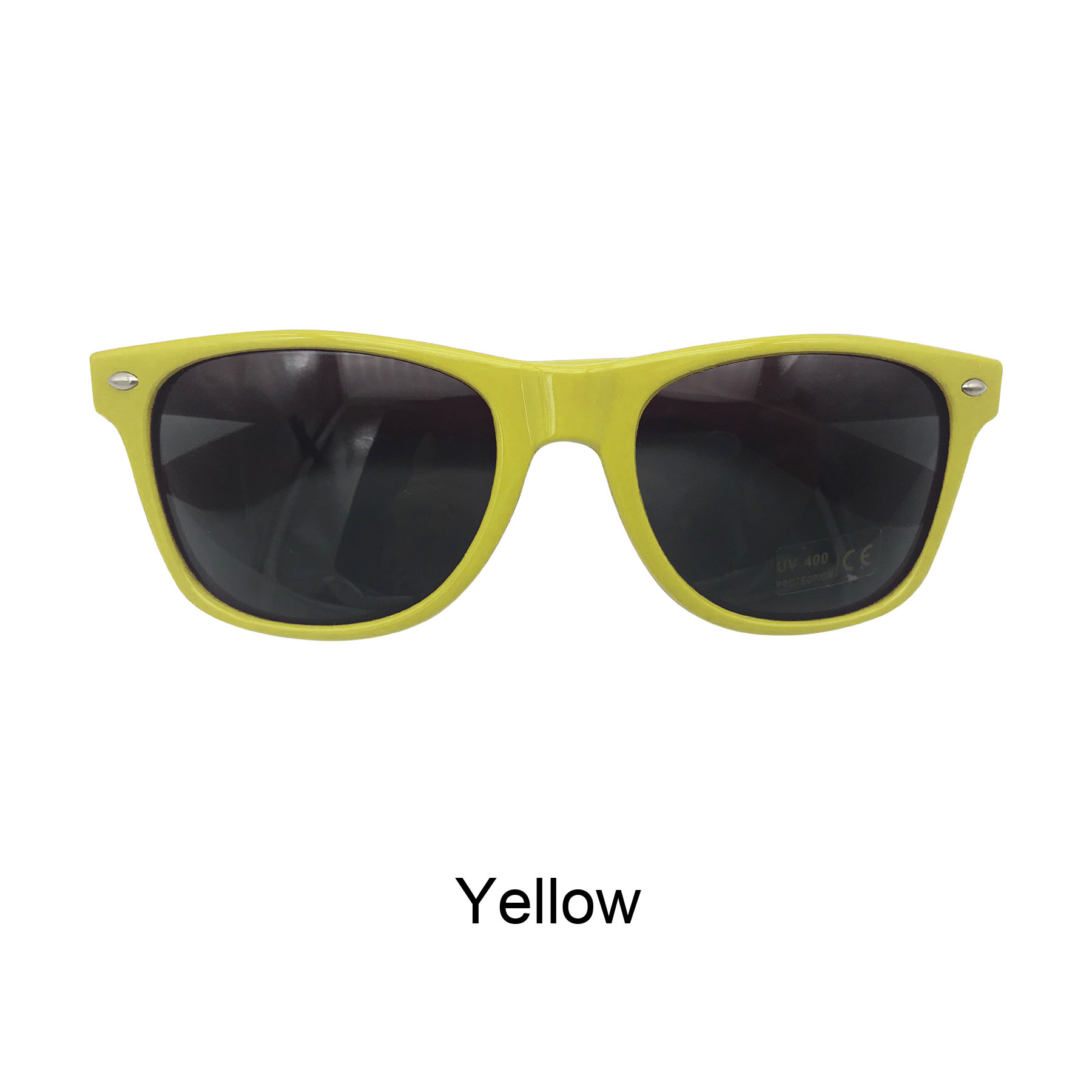 Free Shipping Full Color Solid Frame Cool Lens Promotional Sunglasses 2
