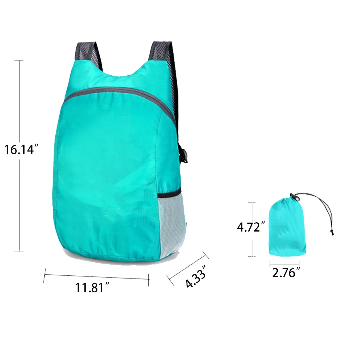 Outdoor Water Resistant Lightweight Packable Backpack 4