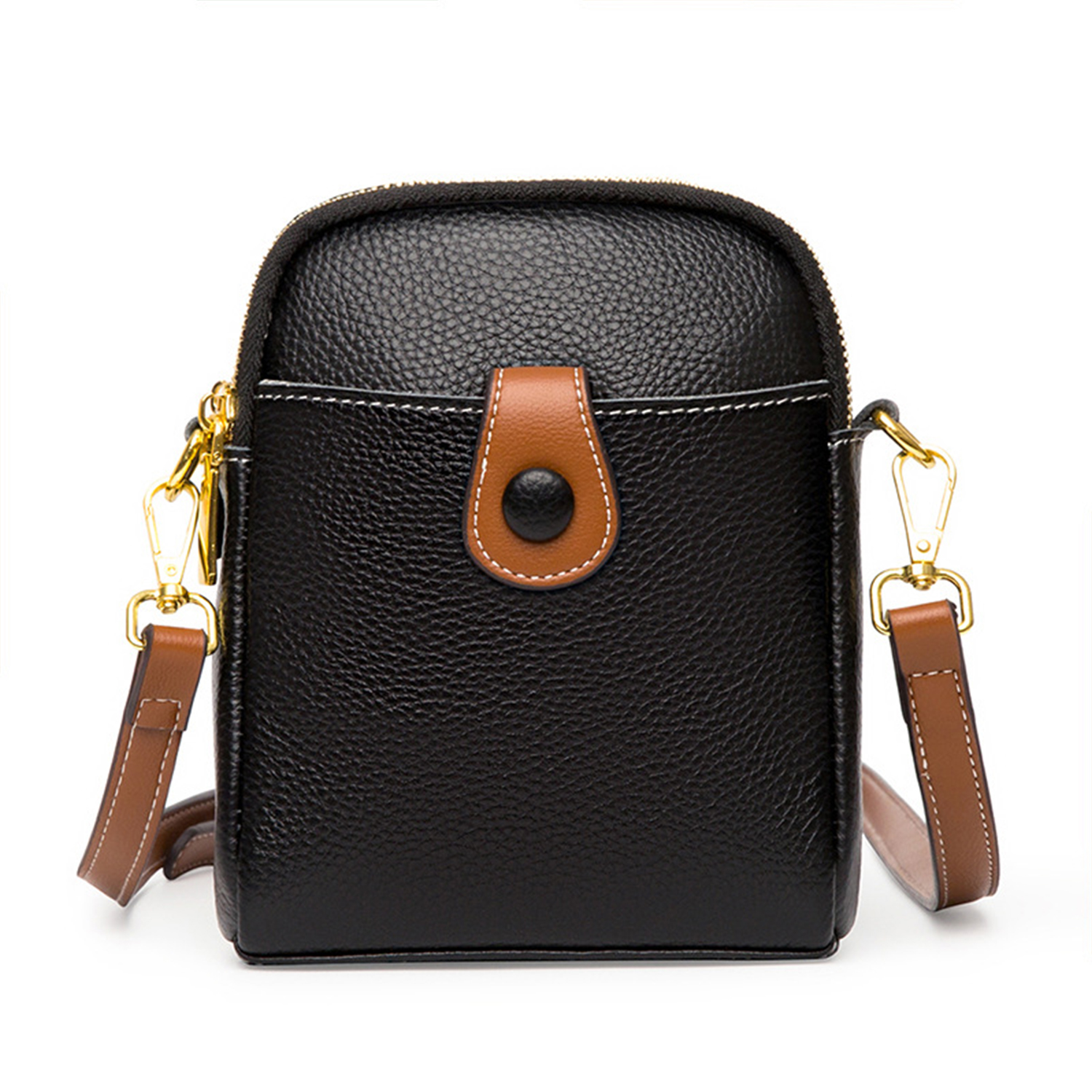 Genuine Leather Small Crossbody Cell Phone for Women Purses 8