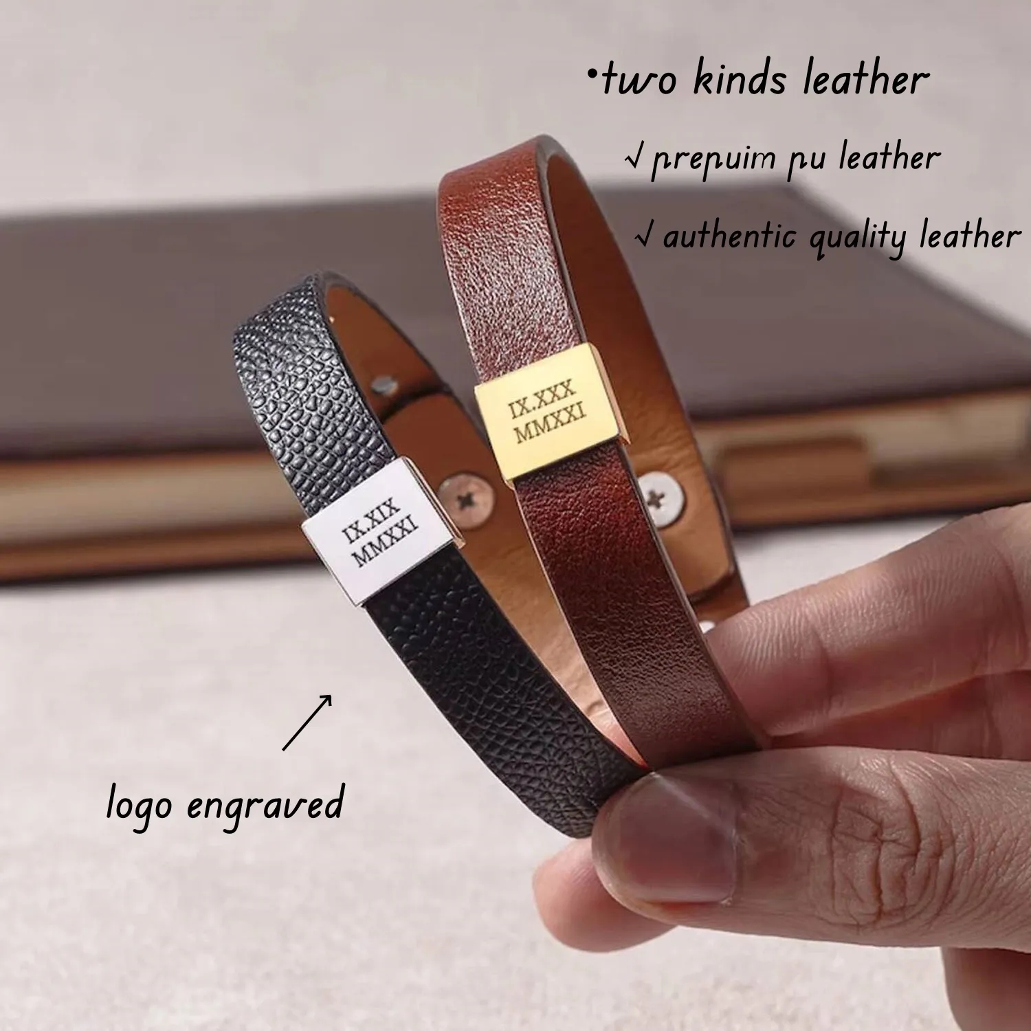 Authentic Leather Bracelet 7