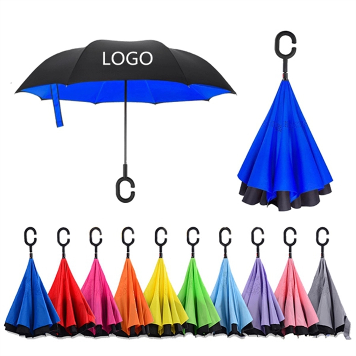 Fast Shipping Automatic Reversible Umbrella 2