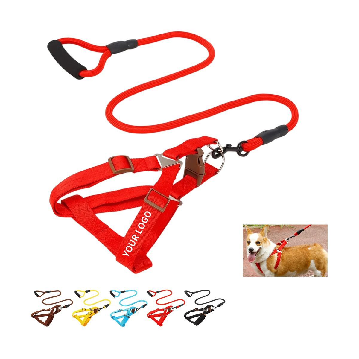 Nylon Outdoor Dog Walking Leash 5