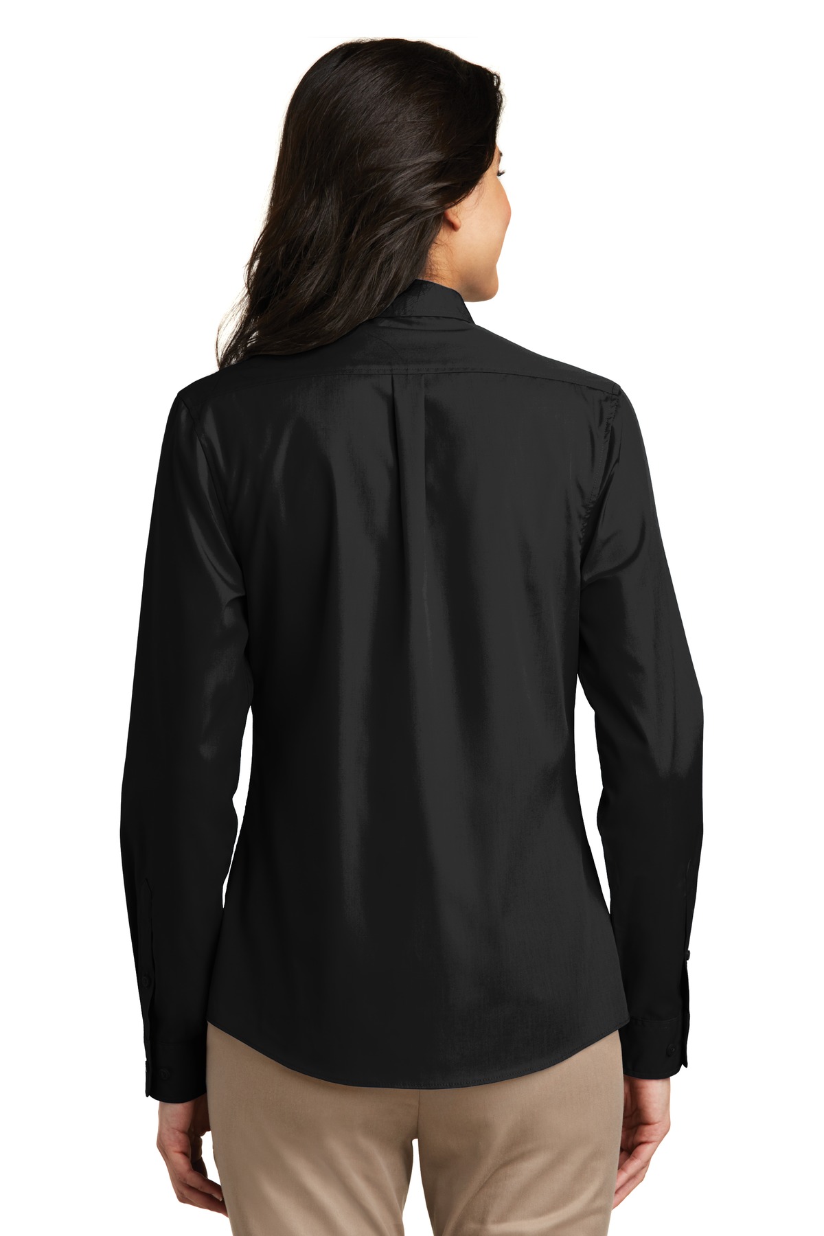 Port Authority Women's Long Sleeve Carefree Poplin Shirt. LW100 31