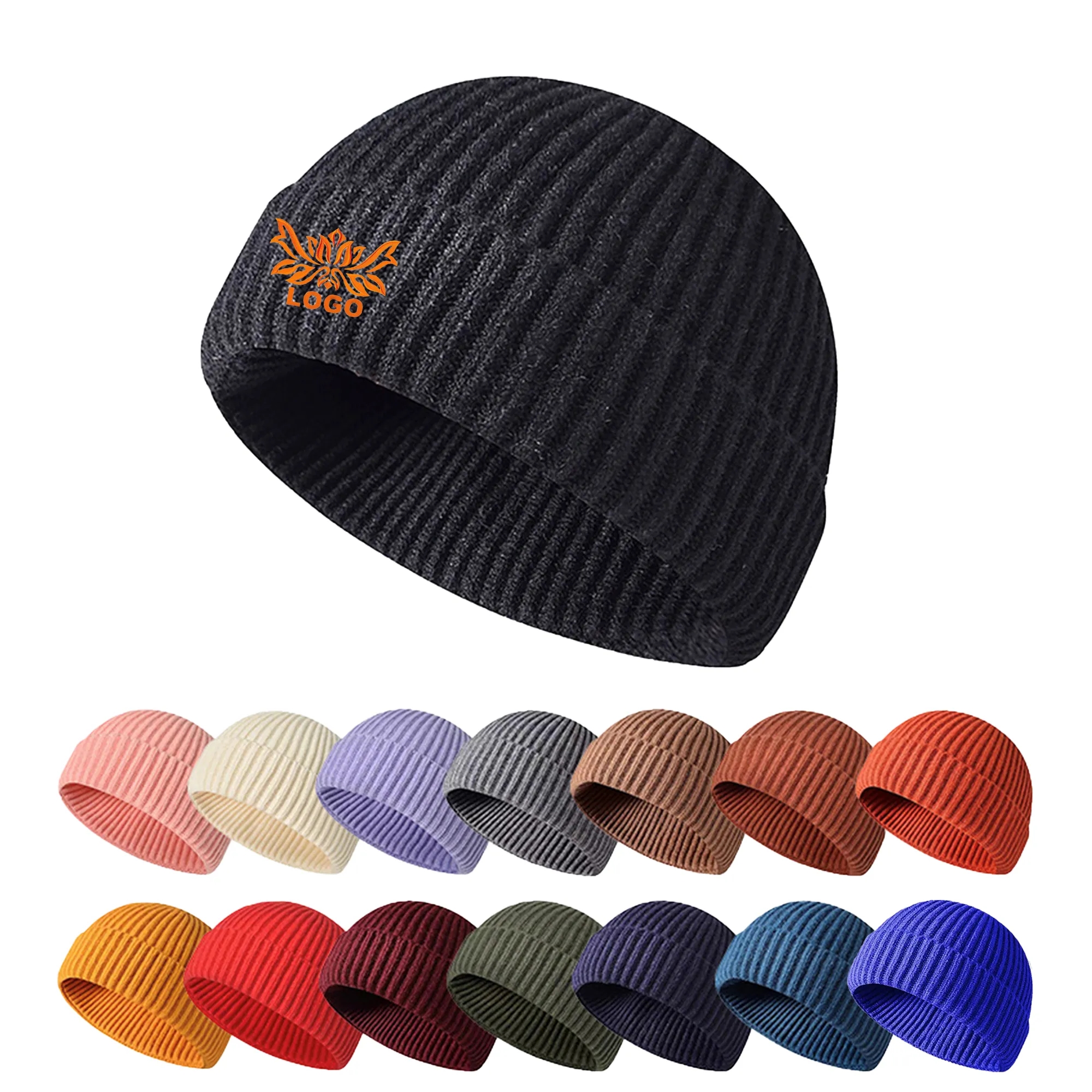 Skull Cap Knitted Beanie 12