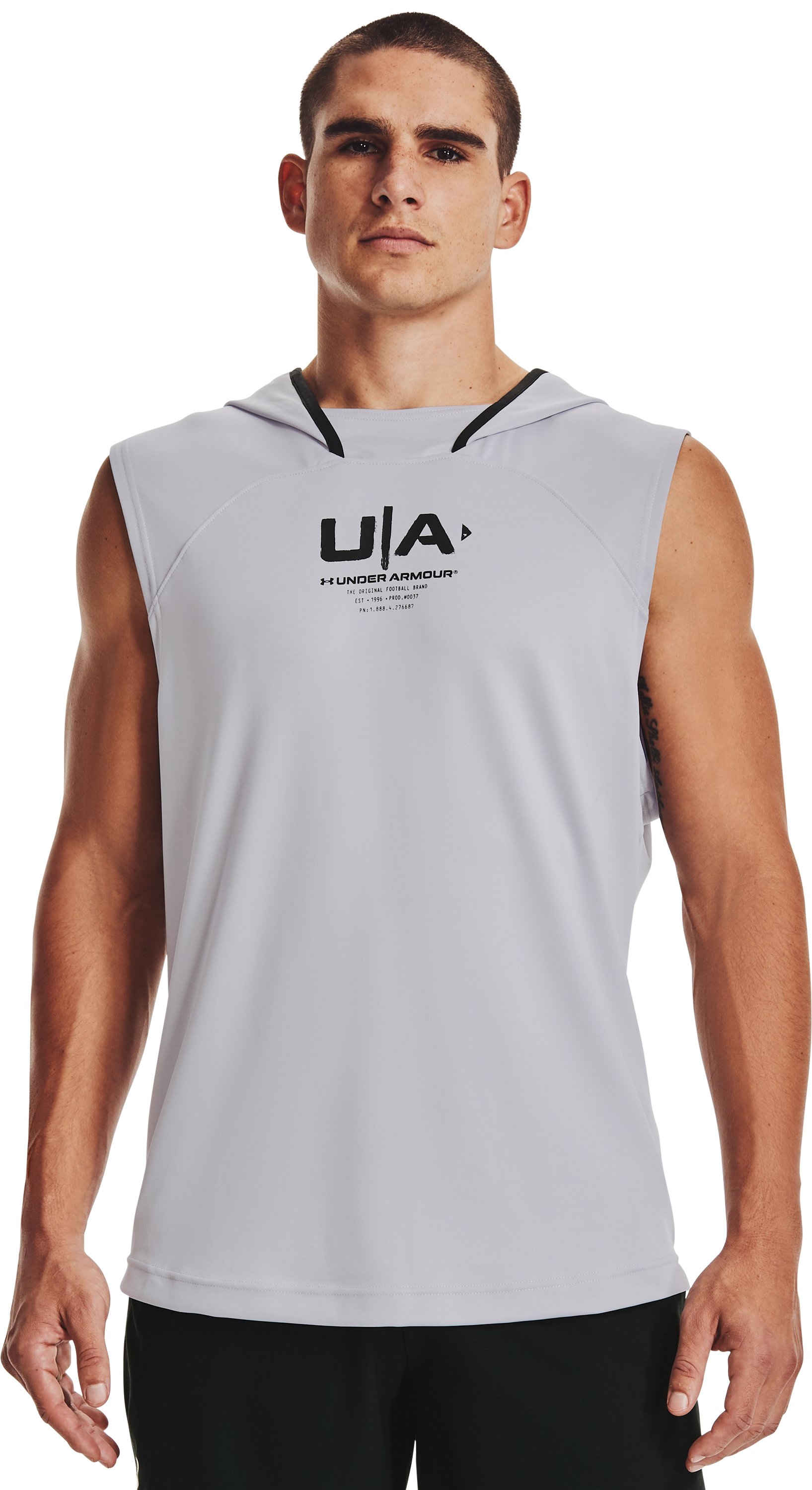 Men's UA Football Sleeveless Hoodie  3