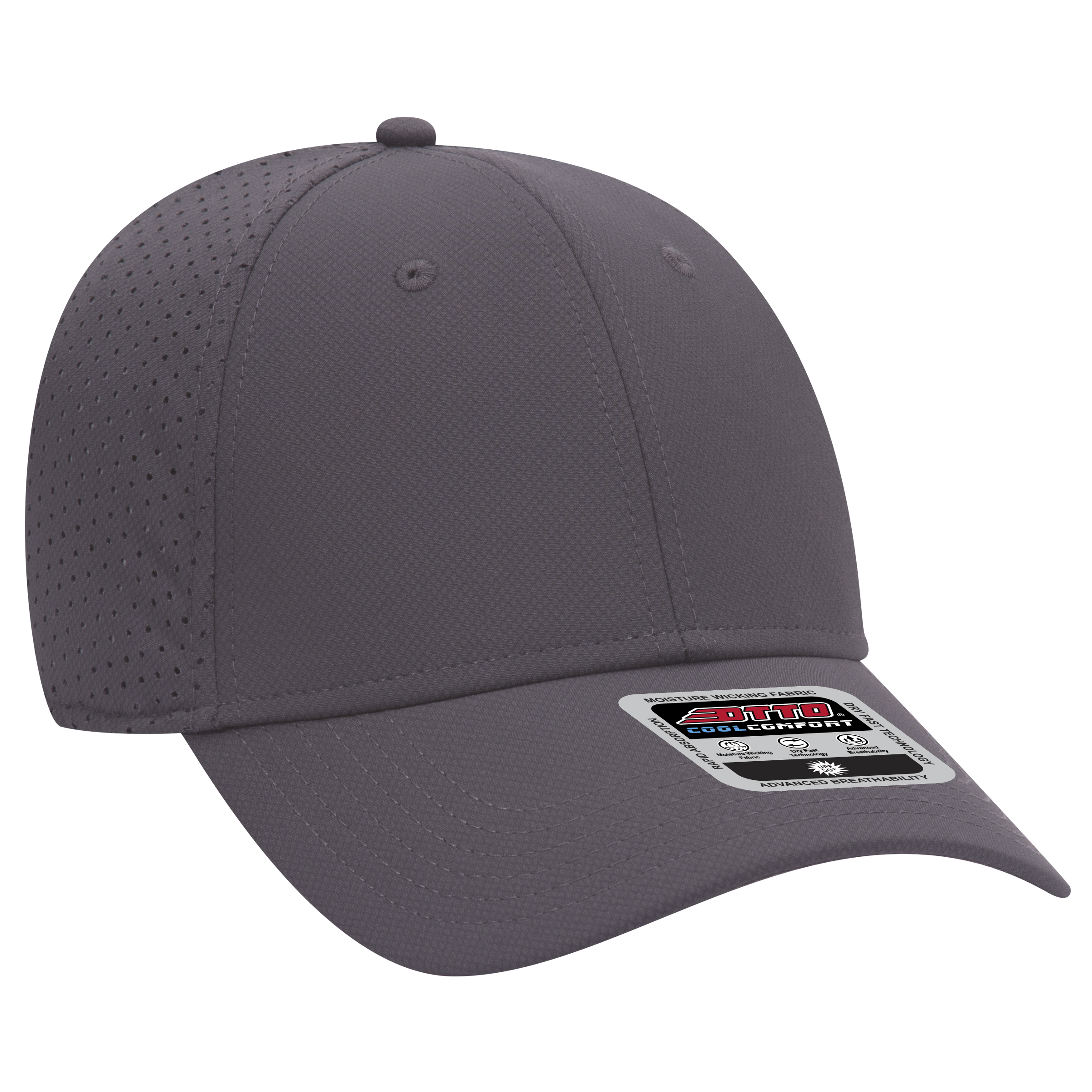 OTTO CAP® 6 Panel Low Profile Baseball Cap 11
