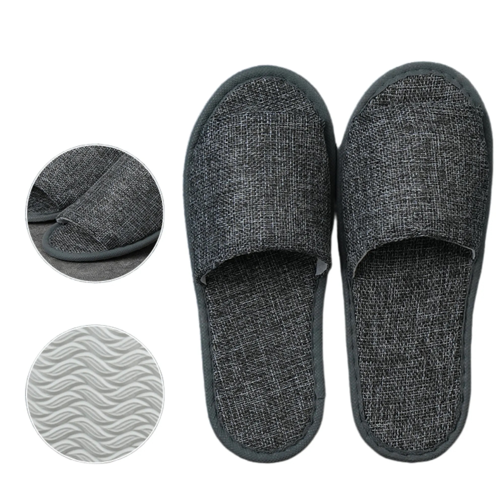 Premium Disposable Linen Slippers 6