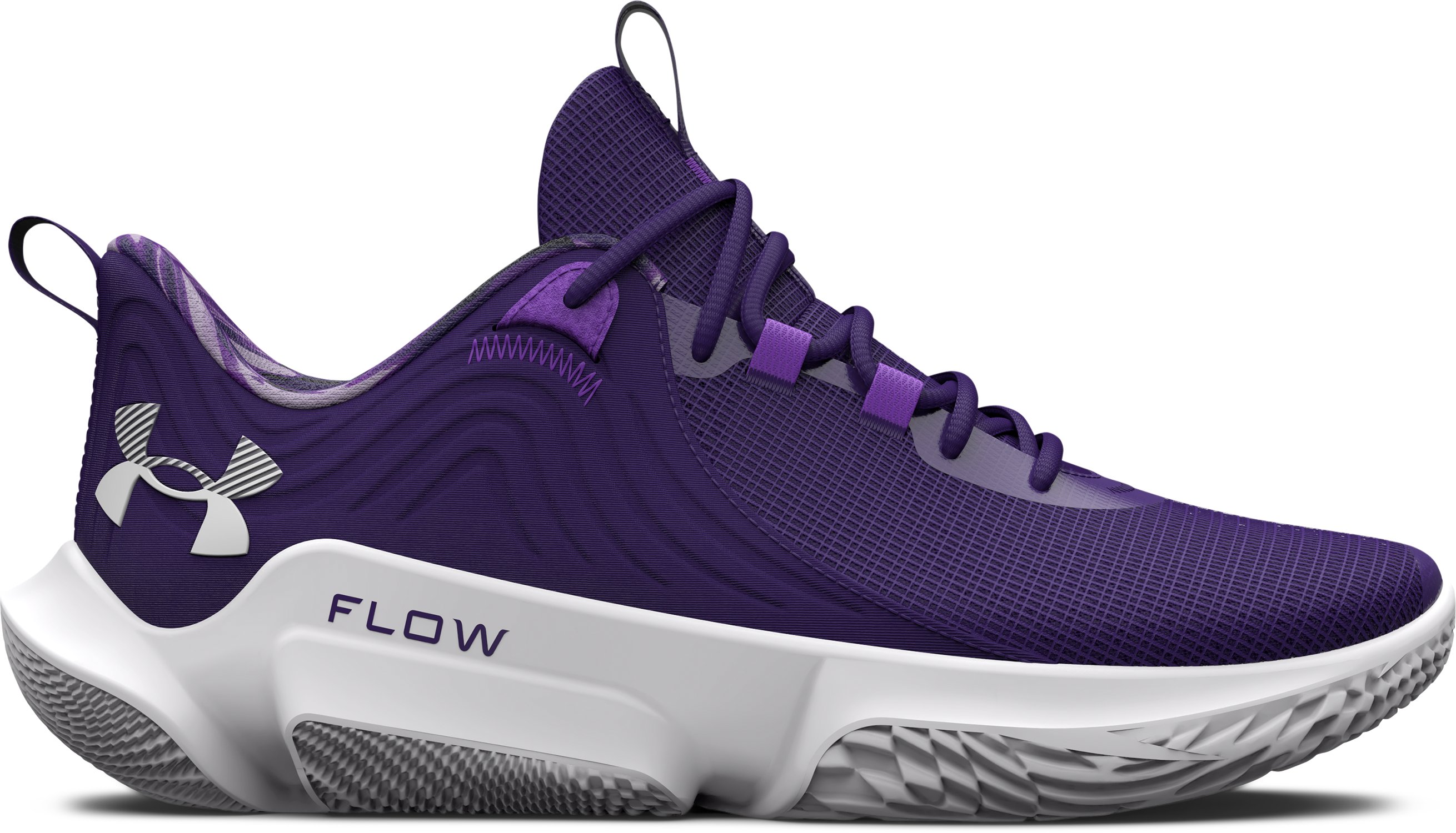 UA Flow FUTR X 2 Team Unisex Basketball Shoes, custom athletic wear with logo imprint 6
